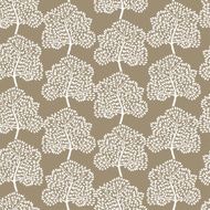 Winter trees seamless pattern (Abstract season background)