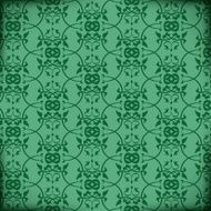 Green Victorian Pattern N2