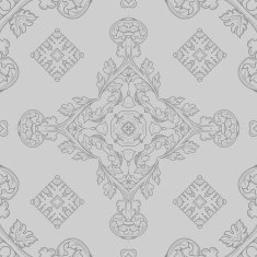 abstract vintage geometric wallpaper pattern seamless background N25
