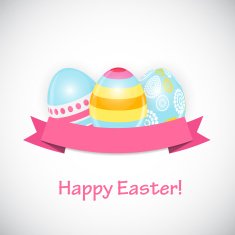 Beautiful Easter Egg Background Vector Illustration N31