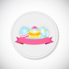 Beautiful Easter Egg Background Vector Illustration N32