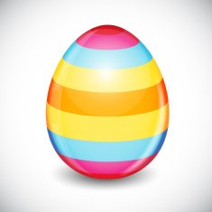 Beautiful Easter Egg Vector Illustration N15