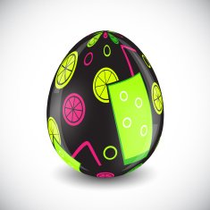 Beautiful Easter Egg Vector Illustration N17