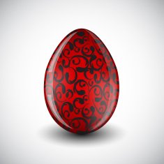 Beautiful Easter Egg Vector Illustration N20