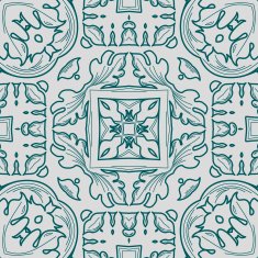 abstract vintage geometric wallpaper pattern seamless background N29