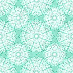 seamless background with lace flowers salad