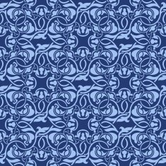 Blue seamless pattern N12