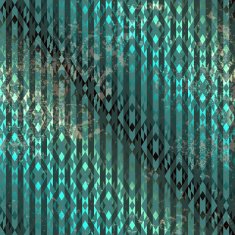 Geometric pattern with grunge effect N14