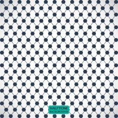 Halftone of the gray dots on background N4