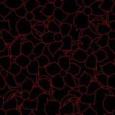 flower seamless rad