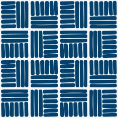 Hand drawn seamless indigo pattern N6