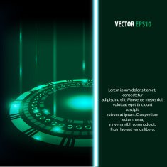 Vector of technology abstract background N8