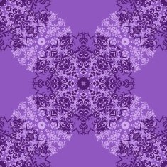 Vector seamless baroque damask luxury background N13