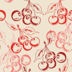Cherry Seamless Pattern N6