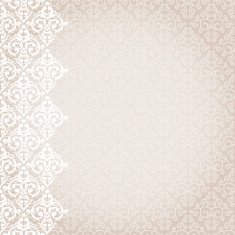 Vector seamless baroque damask luxury background N23
