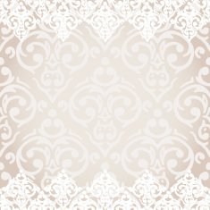 Vector seamless baroque damask luxury background N24