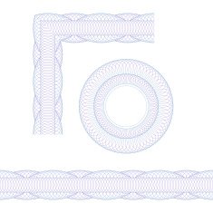 Set of decorative elements N18