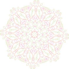 Floral abstract background N483