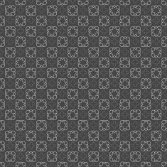 Monochrome pattern with small rounded crosses and diagonally int