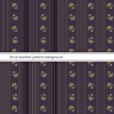 Seamless patterns vector set N12