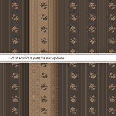 Seamless patterns vector set N13