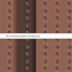 Seamless patterns vector set N14