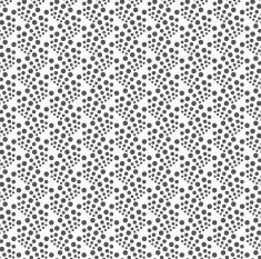 Monochrome pattern with black dot clusters on white