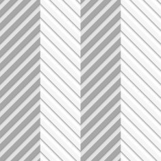 Geometrical pattern with perforated zigzag lines folds