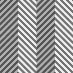 Geometrical pattern with gray and black zigzag lines folds