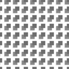 Geometrical pattern with gray and black squares