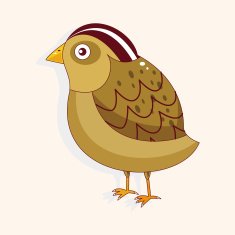 bird cartoon theme elements vector eps N181