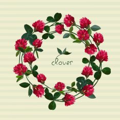 vector floral card N6
