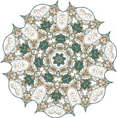 Floral abstract background N489
