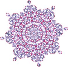 Floral abstract background N491