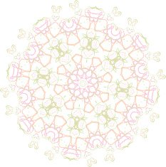 Floral abstract background N493