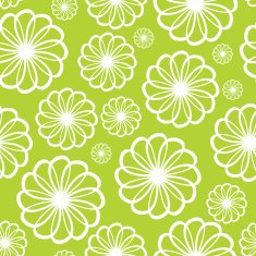 Flower Seamless Pattern Background Vector Illustration N2