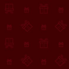 Seamless pattern of present box N2