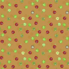 Seamless pattern of apples N2