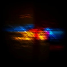 Dark colorful technical design
