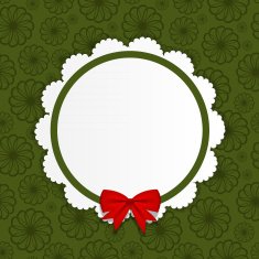 Frame in Vintage Background Vector Illustration N9