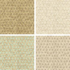 Seamless lace patterns on old paper texture