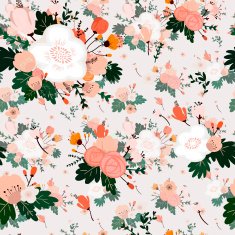 lovely flower seamless pattern N4
