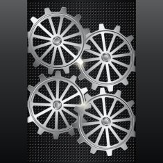 Abstract mechanical background N3