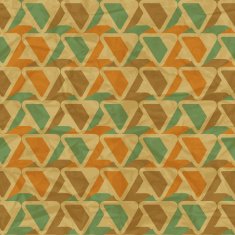 EPS10 retro seamless pattern on vintage old paper N4