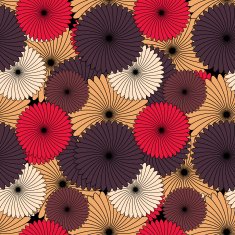 Vector seamless pattern Abstract stylish background N11