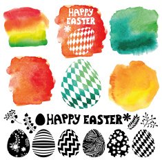 Easter egg set Watercolor maker N2