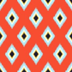 seamless geometric scribble pattern N7