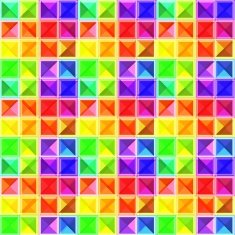 Colorful abstract pattern N12