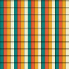 Seamless colorful pattern in vintage colors