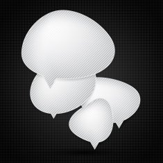 Abstract speech bubble vector background Eps 10 N2